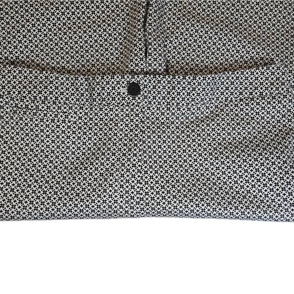 Talbots Monochrome Patterned Wide Leg Pants - Picture 7 of 9